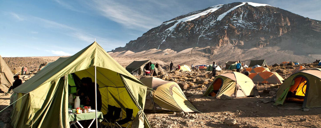 Camping Life on Mount Kilimanjaro