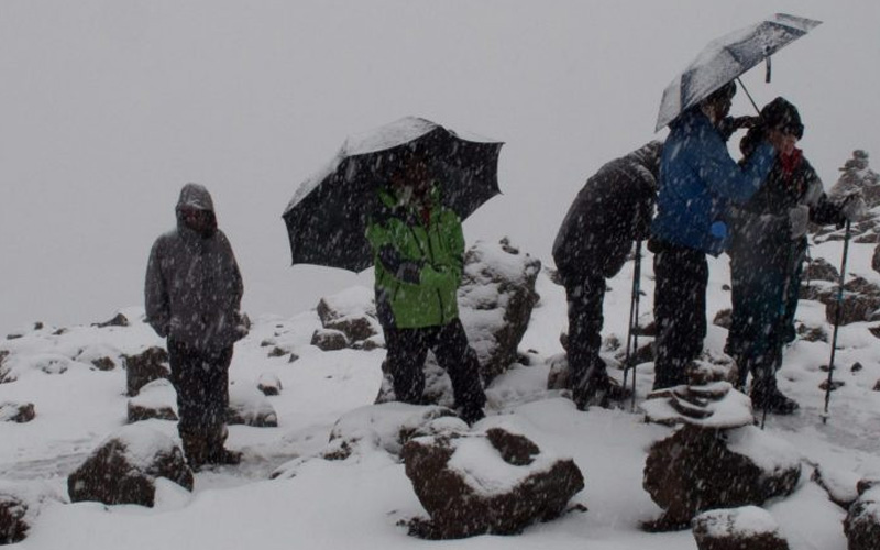 Weather Conditions on Kilimanjaro.