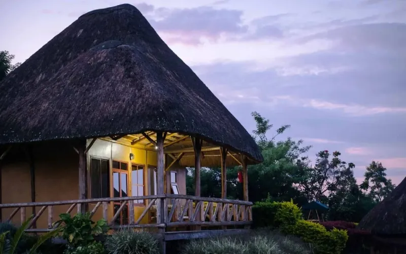 Safari Lodges with Stunning Crater Views
