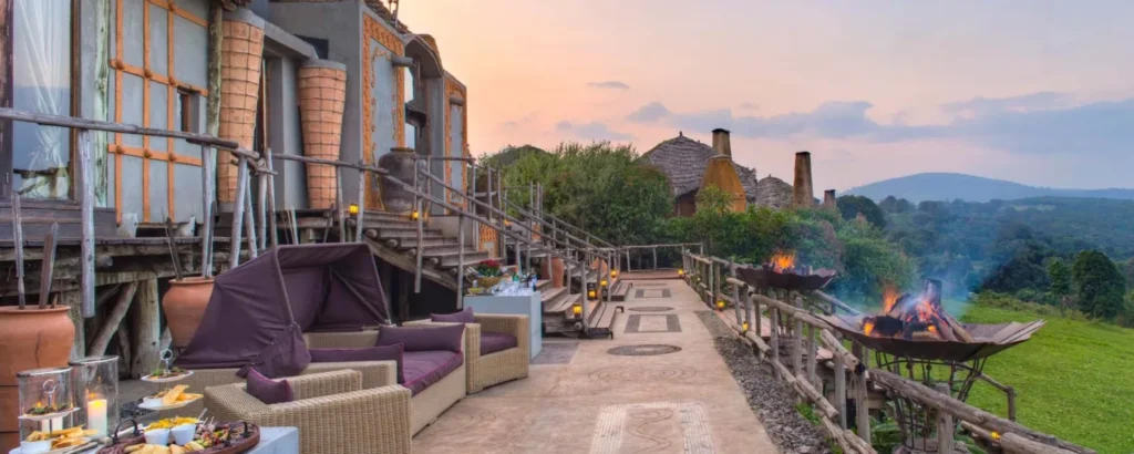 Safari Lodges with Stunning Crater Views
